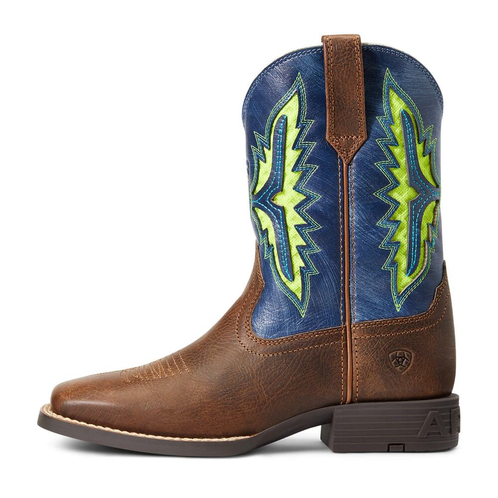 ARIAT Kids Koel VentTEK Western Boot Size 5.5 Cowboy Boots Boys Rowdy Rust Twins